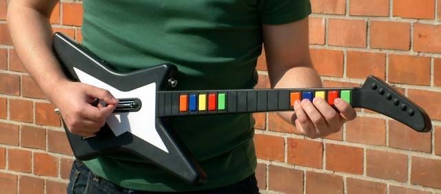 Image of Playstation 2 (PS2) Wireless Guitar Controller (IT4367)