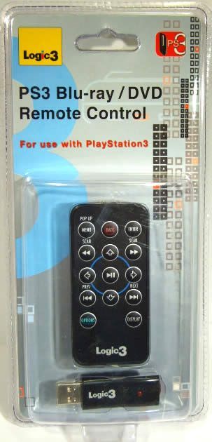 Image of PlayStation 3 (PS-3) BluRay Remote Controll Set (IT3415)