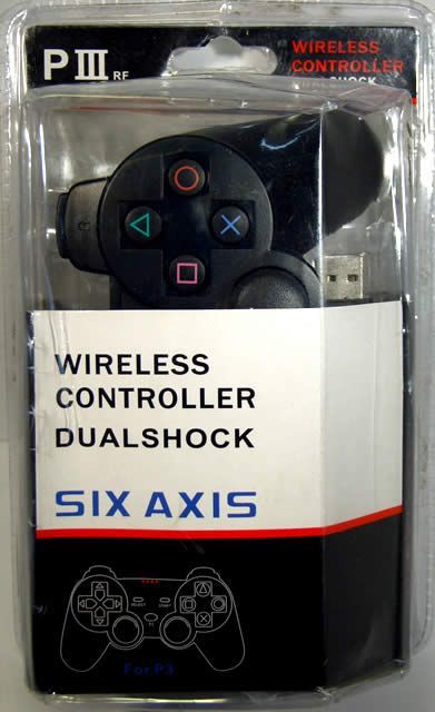 Image of Six Axis PS3 (PlayStation 3) Wireless Game Controller (IT4153)