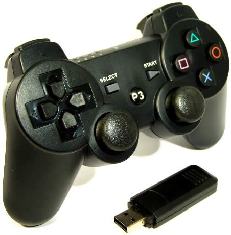 Image of Six Axis PS3 (PlayStation 3) Wireless Game Controller (IT4153)