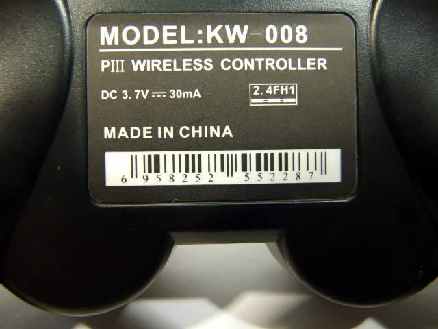 Image of Six Axis PS3 (PlayStation 3) Wireless Game Controller (IT4153)