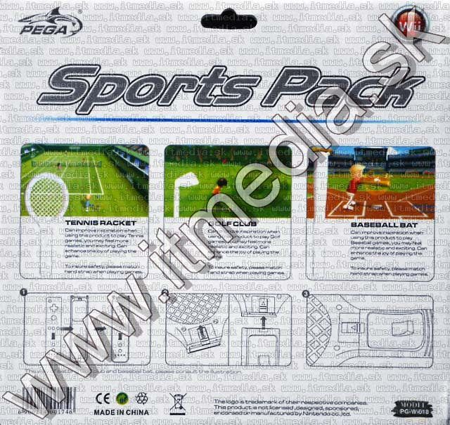 Image of Wii Sports Pack set 3-part (compatible) (IT4388)