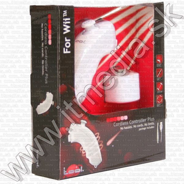 Image of Nintendo Wii Ninchuk játékvezérlő, vezeték nélküli (IT8269)