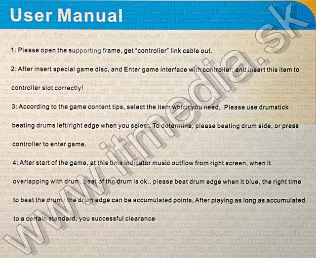 Image of Wii Drum controller adapter (compatible) (IT4397)