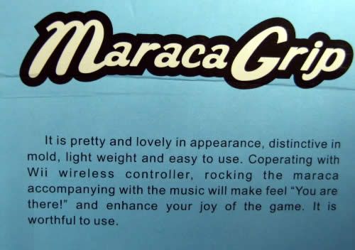 Image of Wii Maraca Grip adapter (IT3956)