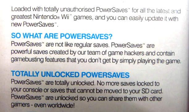 Datel Power Saves for nintendo Wii (IT3715) Image of Datel Power Saves for nintendo Wii (IT3715)