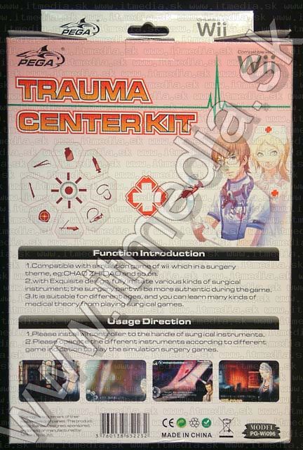 Image of Pega Wii Trauma Center Kit (compatible, Wü) (IT4393)