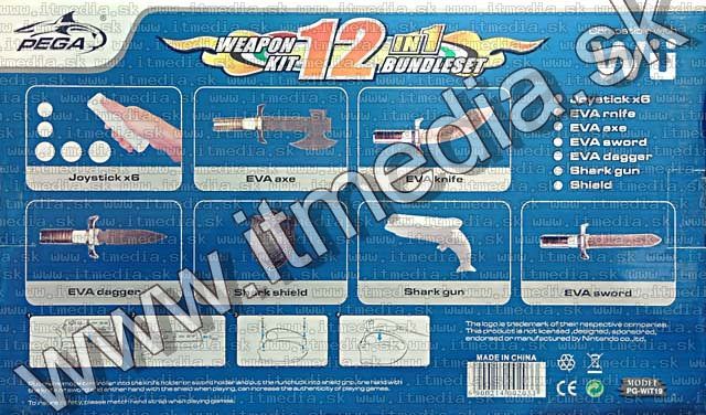 Image of Wii Weapon Kit 12-part (compatible) (IT4398)