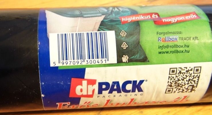 drPack Erős Kukazsák 135 liter 10darab 70x110cm (IT11370) Image of drPack Erős Kukazsák 135 liter 10darab 70x110cm (IT11370)