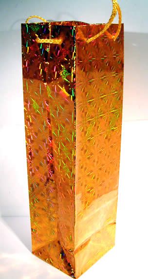 Image of Laser Gift Bag 10x9x34cm *color mix* (IT3124)