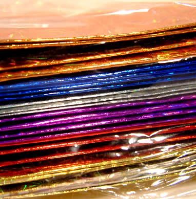 Image of Laser Gift Bag 10x9x34cm *color mix* (IT3124)