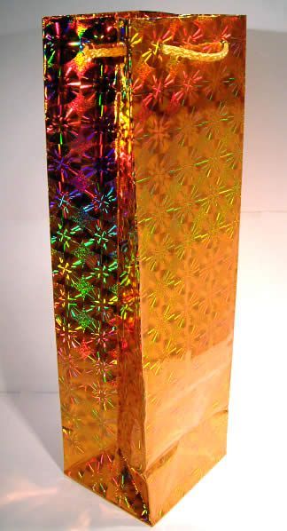 Image of Laser Gift Bag 10x9x34cm *color mix* (IT3124)