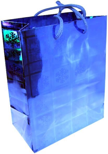 Image of Laser Gift Bag 10x18x23cm *color mix* (IT4140)