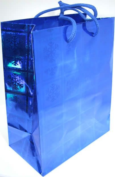 Image of Laser Gift Bag 10x18x23cm *color mix* (IT4140)