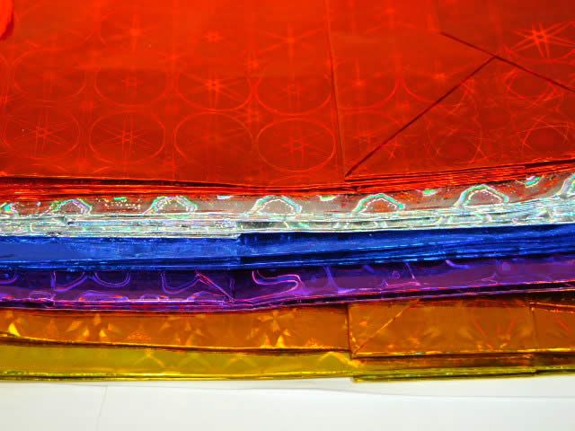 Image of Laser Gift Bag 10x32x43cm *color mix* (IT4141)