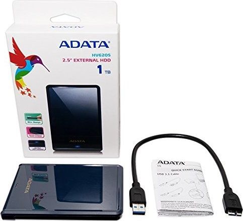 Image of Adata External HDD *USB3* 1000GB 2.5 Blue HV620 Slim (IT13274)