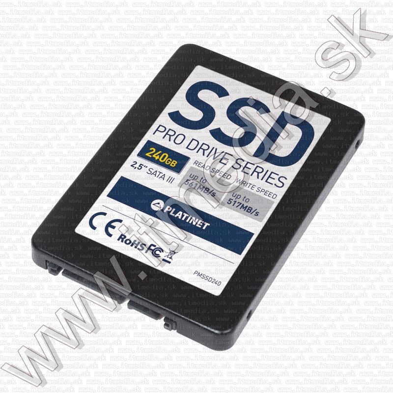 Image of Platinet 240GB SSD Pro Line SATA3 [520R/480W MB/s] (41275) (IT12635)