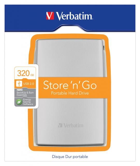 Image of Verbatim External USB HDD 320 GB 2.5 (IT2916)
