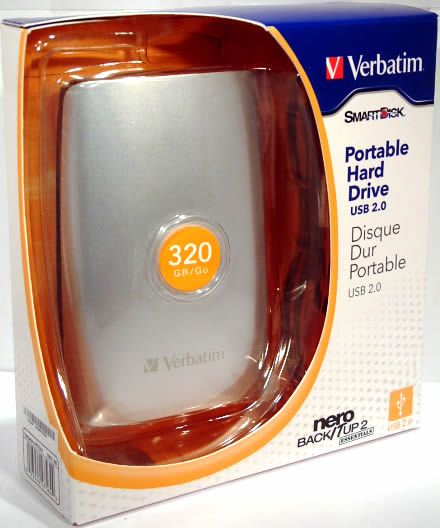Image of Verbatim External USB HDD 320 GB 2.5 (IT2916)