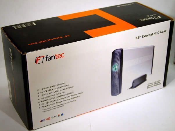 Image of Fantec External USB-eSATA housing (3.5) (DB-339US2) (IT3447)
