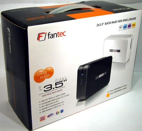 Image of Fantec External SATA RAID housing (2x3.5) (DBR-35D) (IT3448)