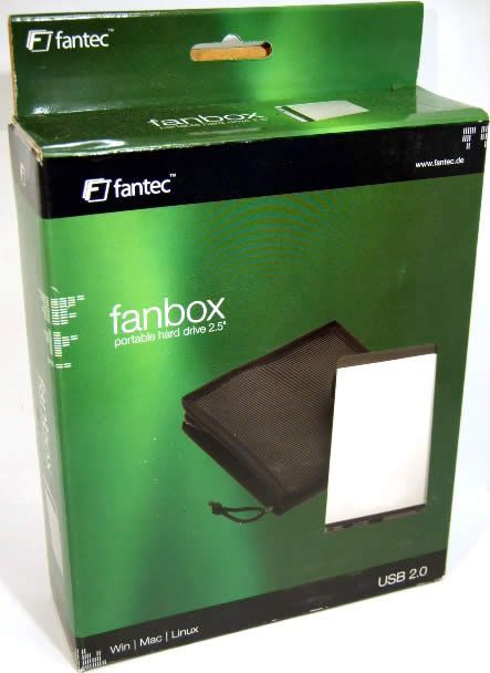 Image of Fantec External laptop SATA housing (2.5) (FB-C25US) (IT3449)