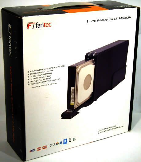 Image of Fantec External USB SATA housing (3.5) (MR-35US) (IT3451)