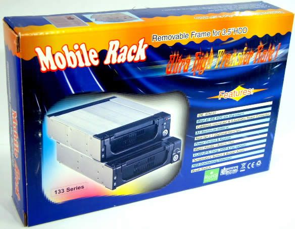 Image of Internal IDE Mobile Rack Metal *Black* (IT3455)
