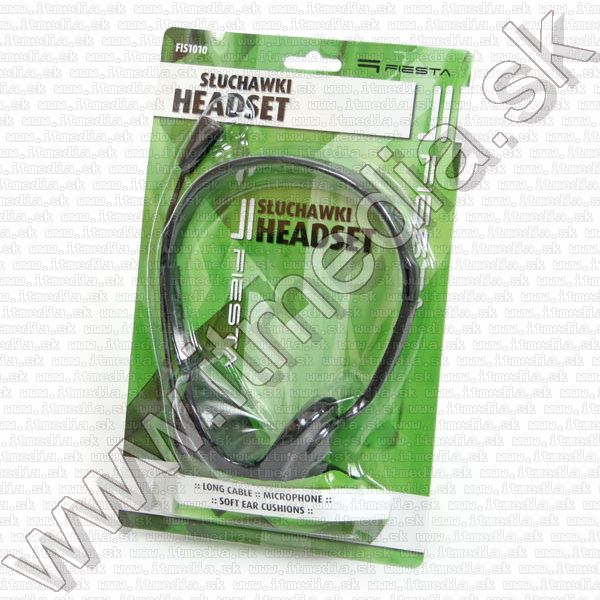 Image of Fiesta Headphones (PC Headset) Mic. FIS1010 (IT8046)