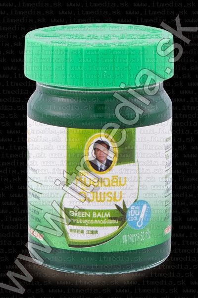 Image of Wang Prom Thai zöld balzsam 50 gramm (Üveg tartós) G656/46 (IT13142)
