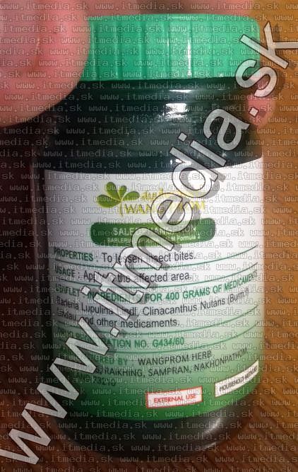 Image of Wang Prom Thai zöld balzsam 100 gramm (Üveg tartós)  G656/46 (IT13725)