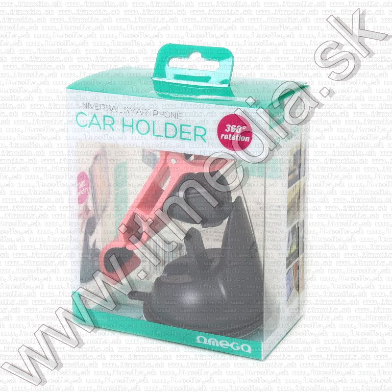 Image of Omega Univerzális Autós Telefon/PDA tartó *Avocado* Pink !info (IT13348)