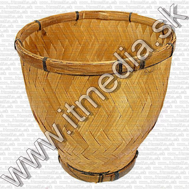 Image of Bambusz rizs gőzölő edeny (kézi készítésű) Dekor (IT9581)
