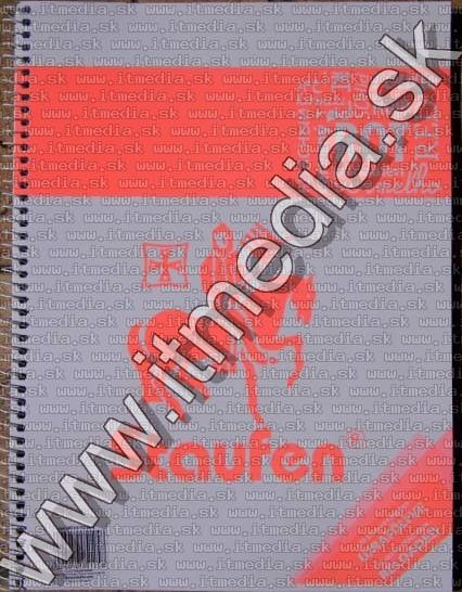 Image of Spirál füzet A4 60 lapos V2 (Kockás) (IT11327)