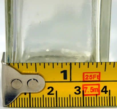 Image of Glass Salt and Pepper Shaker 10cm *round* (IT3962)