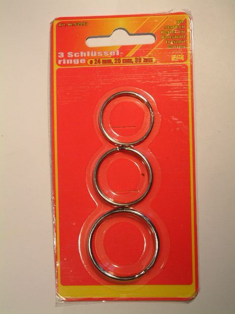 Image of Noname KeyRing Set 3-part (IT2457)