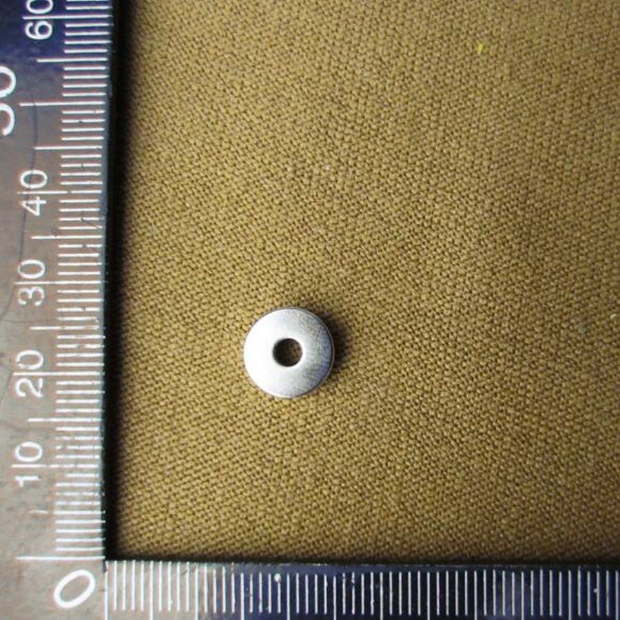 Image of Permanent Magnet Neodymium N50 12mm x 3mm (2mm hole) (IT12110)