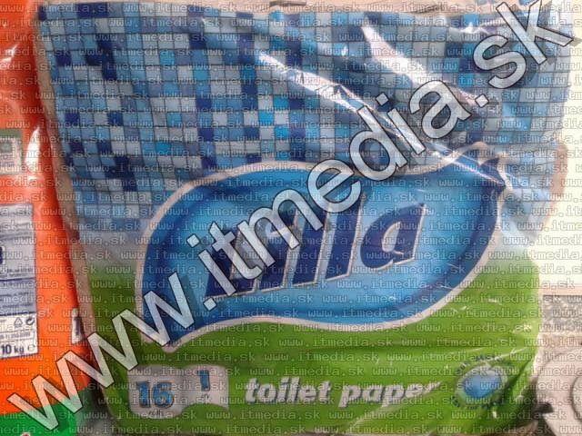 Image of Lilla WC papír (16 guriga) 1 rétegű 200 lapos (Újrahasznosított) (IT10445)