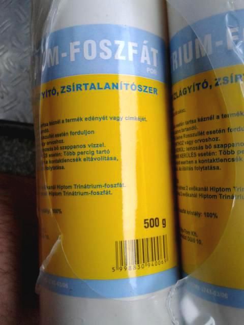 Image of Trisó (Trinátrium foszfát) por 500 gramm (IT10443)