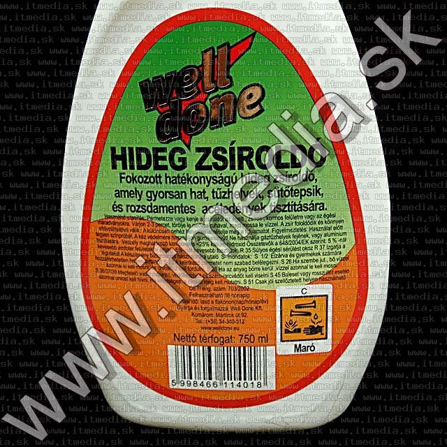 Image of Well Done hideg zsíroldó 750ml szórófejes (IT9205)