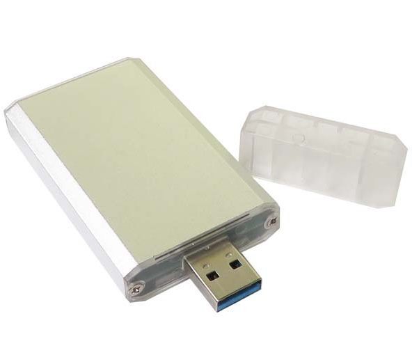 Image of USB **3.0** External mSATA HDD Housing (SSD micro SATA!) 5GBit (IT13740)
