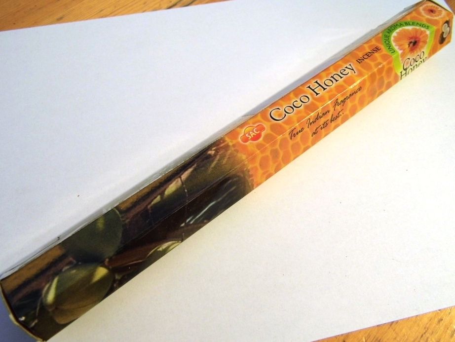 Image of Sandesh (SAC) Illatosított füstölők 20db (Indiai) Kókuszos méz (IT11373)