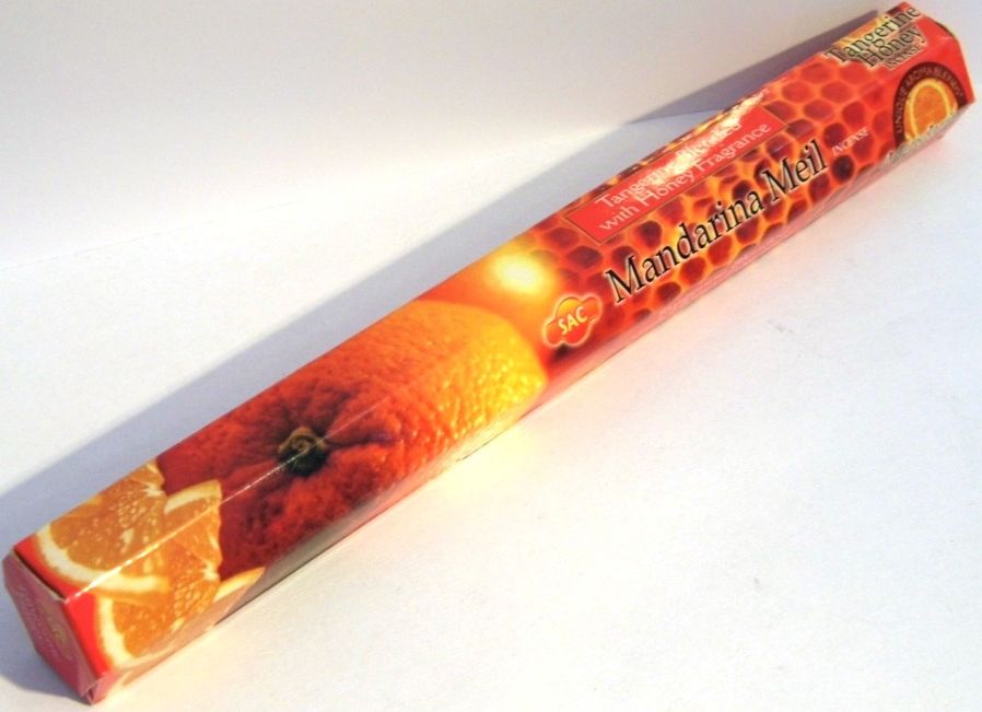 Image of Sandesh (SAC) Illatosított füstölők 20db (Indiai) Mézes Narancs (IT11376)