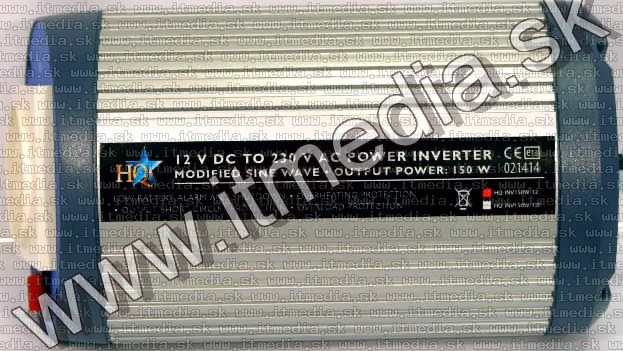 Image of HQ Auto Inverter, 150 W, 12V-230V (IT3627)