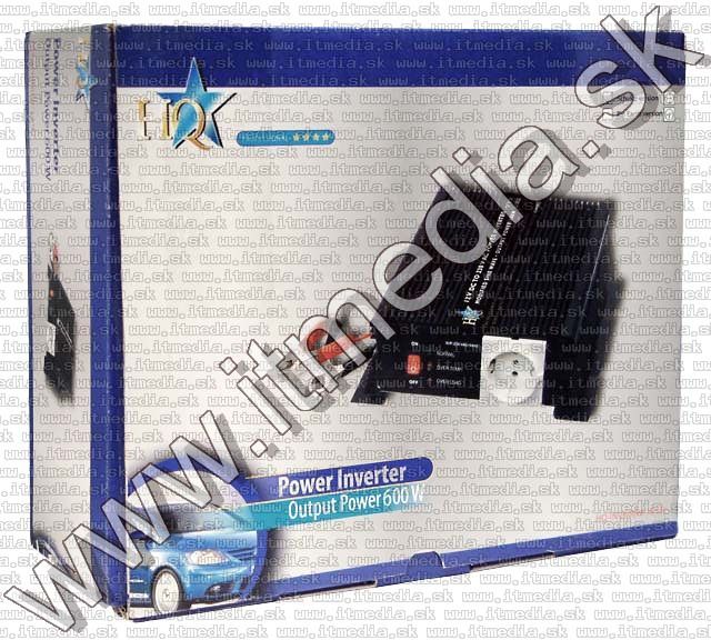 Image of HQ Auto Inverter, 600 W, 12V-230V (IT3217)
