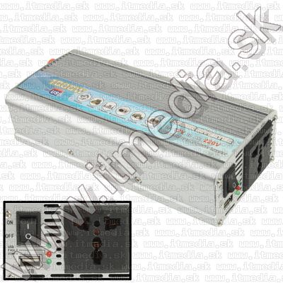 Image of Auto Inverter, 1000 watt, 12V-230V (IT9115)