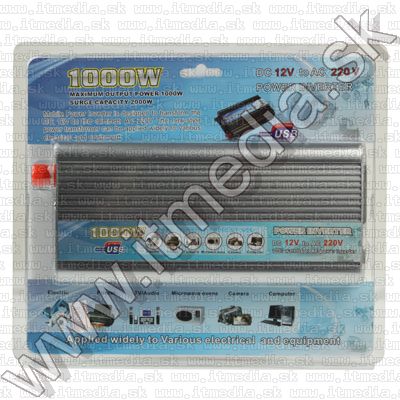 Image of Auto Inverter, 1000 watt, 12V-230V (IT9115)
