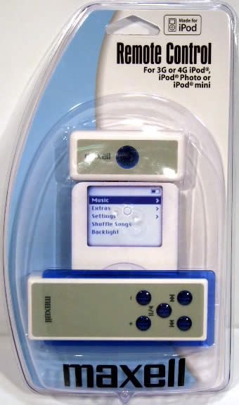 Image of Maxell ipod Remote Controll (IT3920)