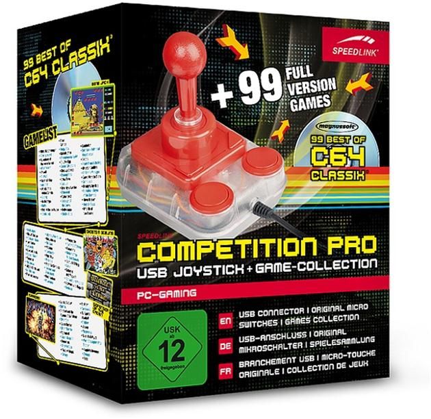 Image of Speedlink USB PC Joystick *Classic* C64 with games (IT6990)