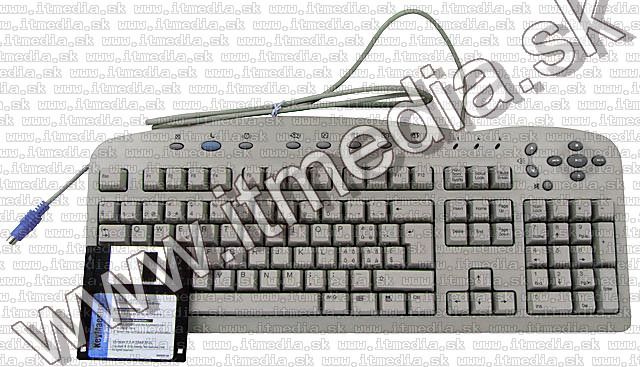 Image of BTC Multimedia Keyboard 9001A PS-2 *SWE* (IT5500)